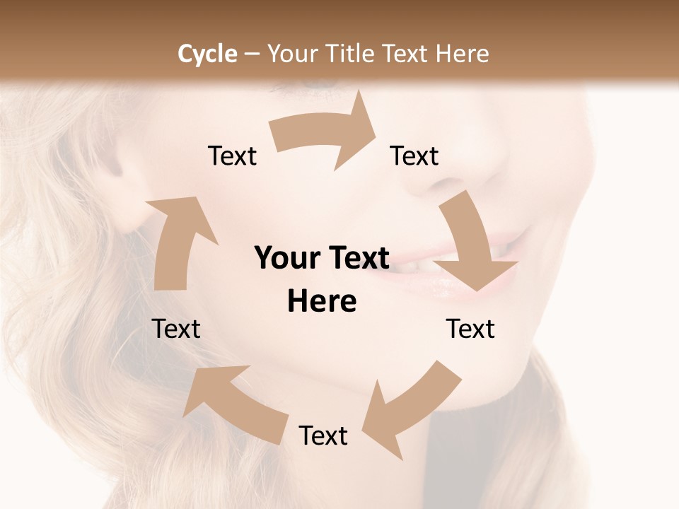 Visage Cute Good PowerPoint Template