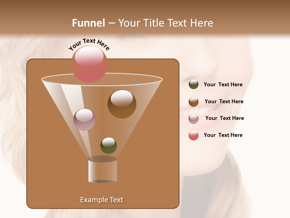 Visage Cute Good PowerPoint Template