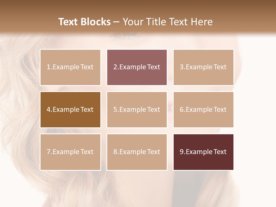Visage Cute Good PowerPoint Template