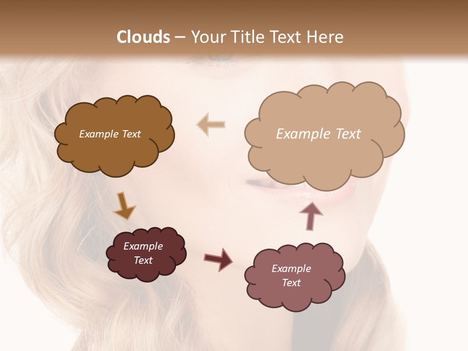 Visage Cute Good PowerPoint Template
