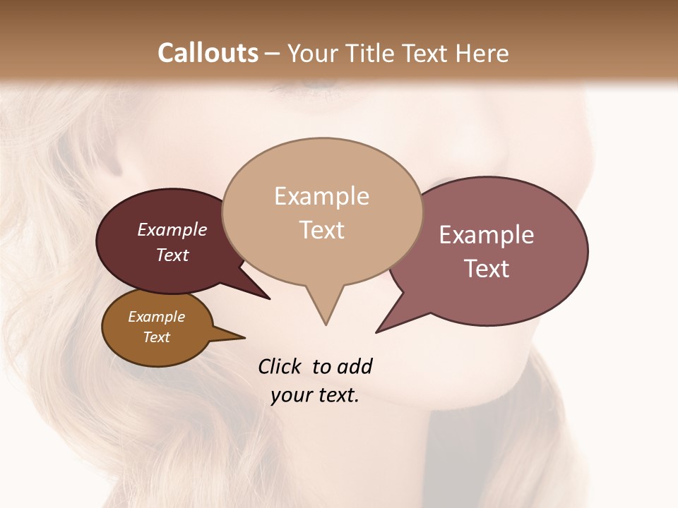 Visage Cute Good PowerPoint Template