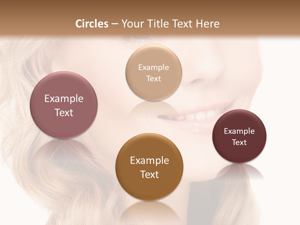 Visage Cute Good PowerPoint Template