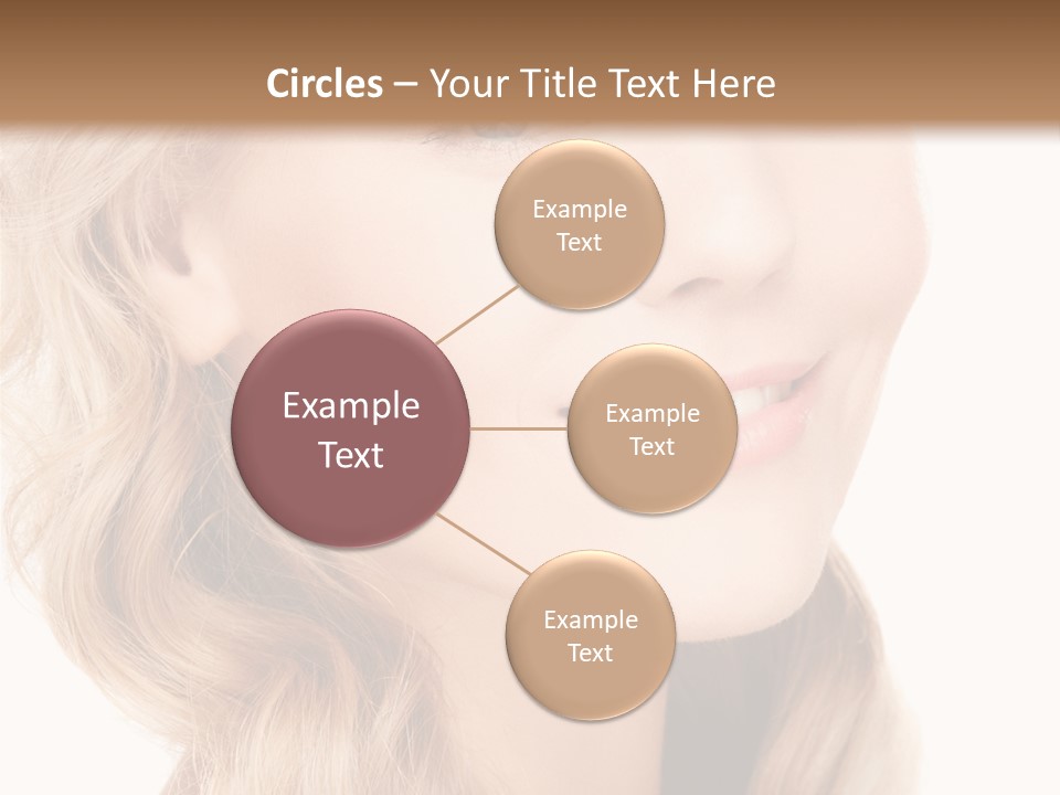 Visage Cute Good PowerPoint Template