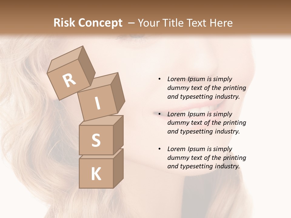 Visage Cute Good PowerPoint Template