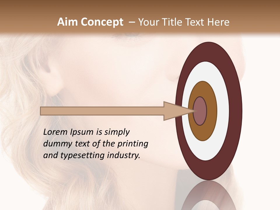 Visage Cute Good PowerPoint Template