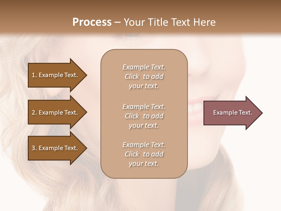 Visage Cute Good PowerPoint Template