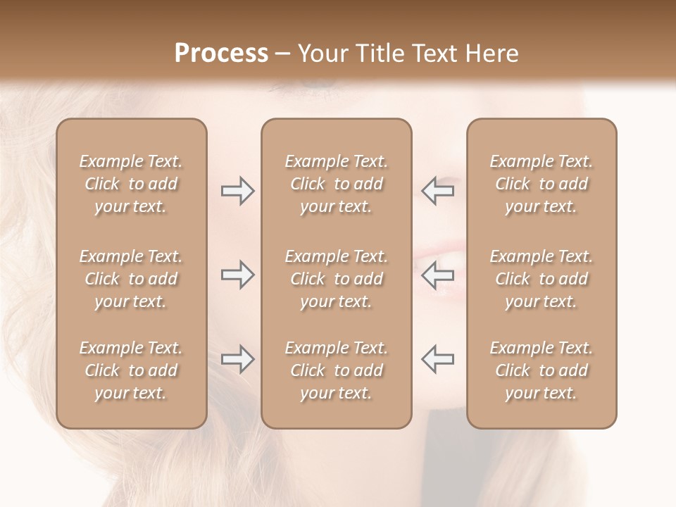 Visage Cute Good PowerPoint Template