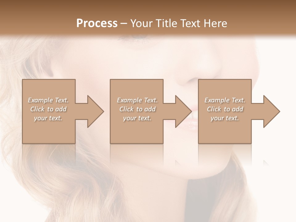 Visage Cute Good PowerPoint Template