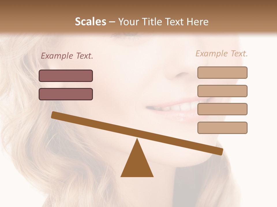 Visage Cute Good PowerPoint Template