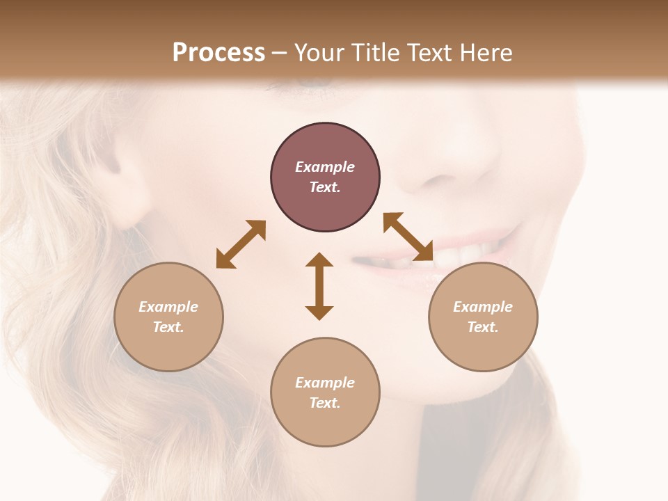 Visage Cute Good PowerPoint Template