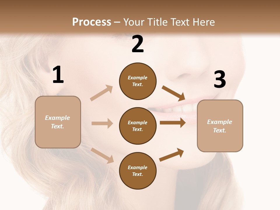 Visage Cute Good PowerPoint Template
