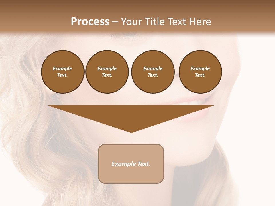 Visage Cute Good PowerPoint Template