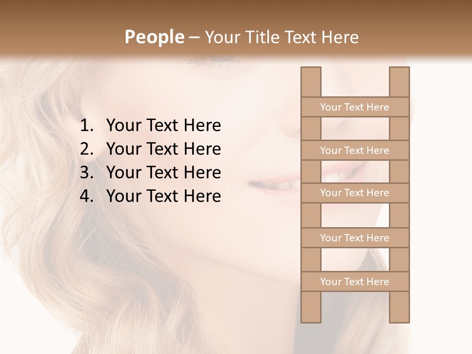 Visage Cute Good PowerPoint Template
