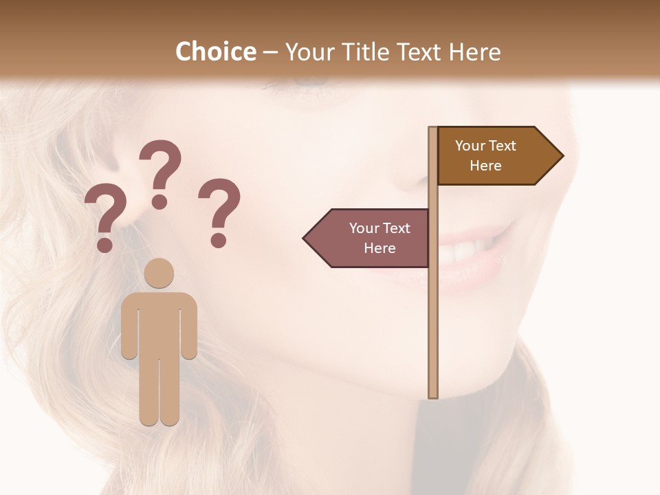 Visage Cute Good PowerPoint Template