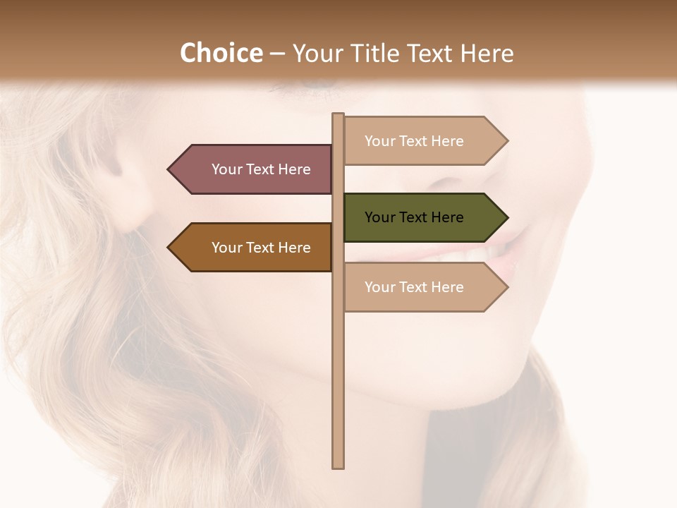 Visage Cute Good PowerPoint Template