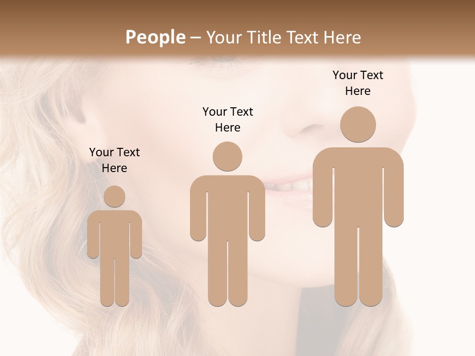 Visage Cute Good PowerPoint Template