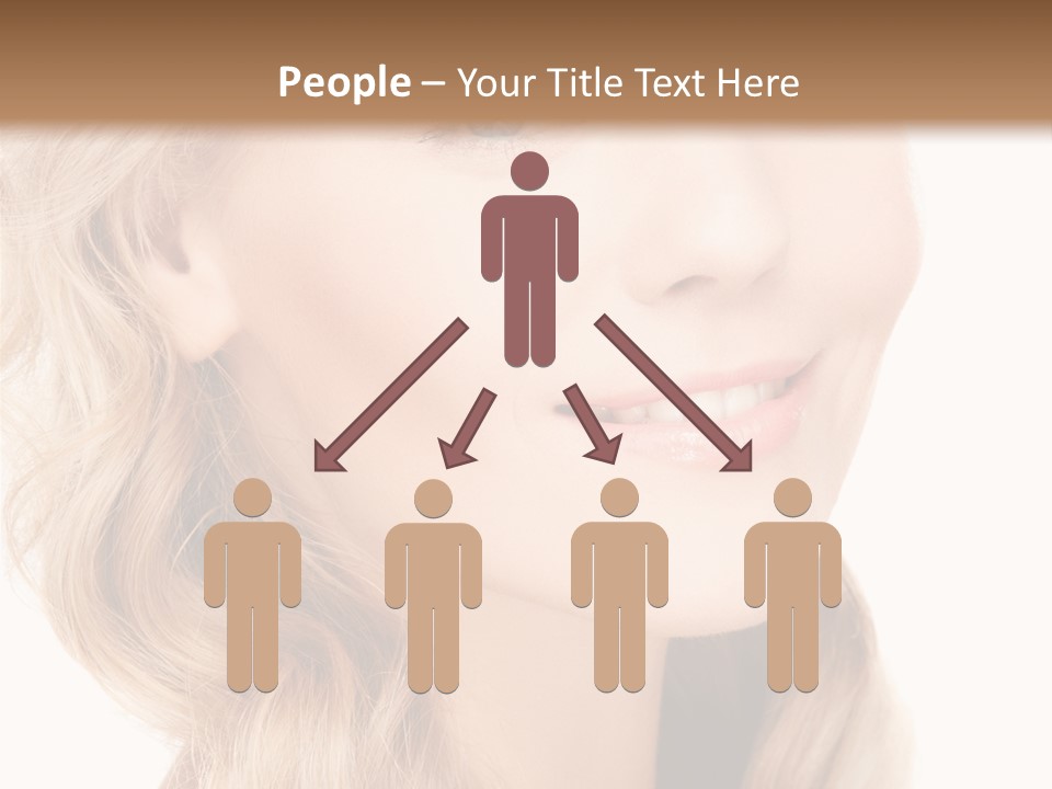 Visage Cute Good PowerPoint Template