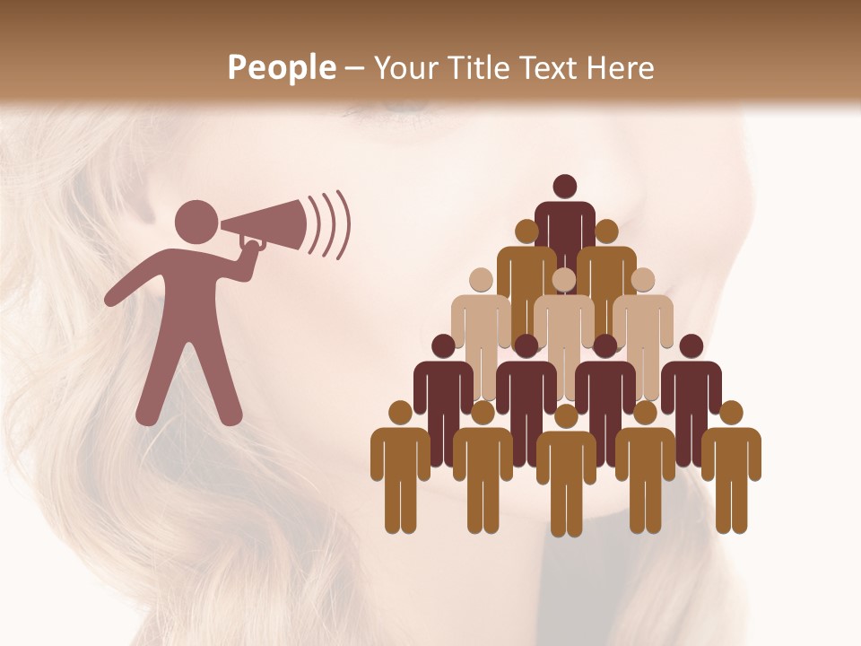 Visage Cute Good PowerPoint Template