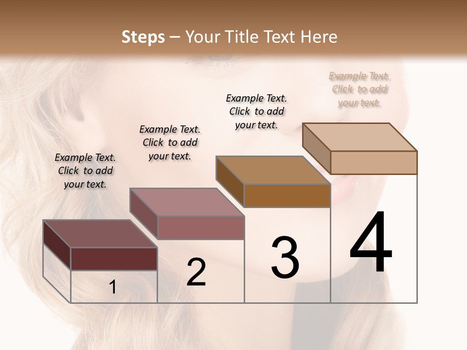 Visage Cute Good PowerPoint Template