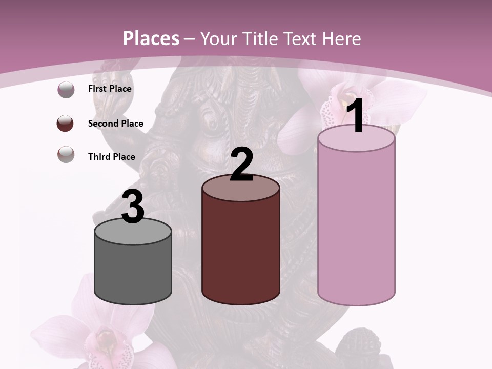 Boudhisme Chine Fleur PowerPoint Template