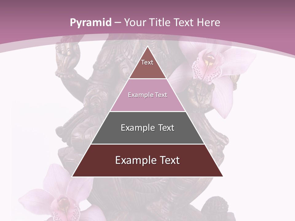 Boudhisme Chine Fleur PowerPoint Template