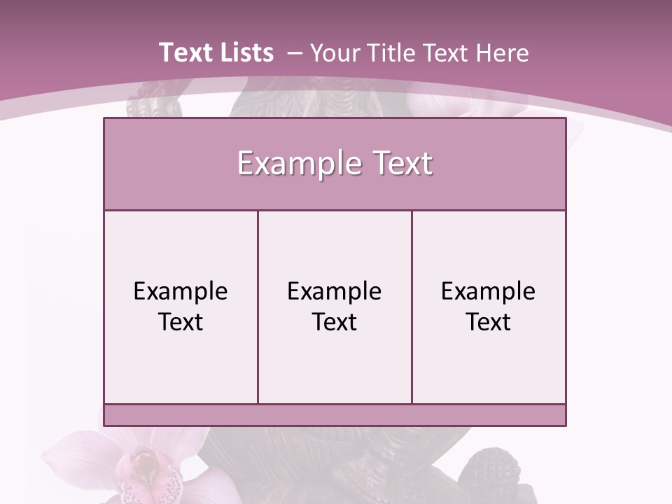 Boudhisme Chine Fleur PowerPoint Template