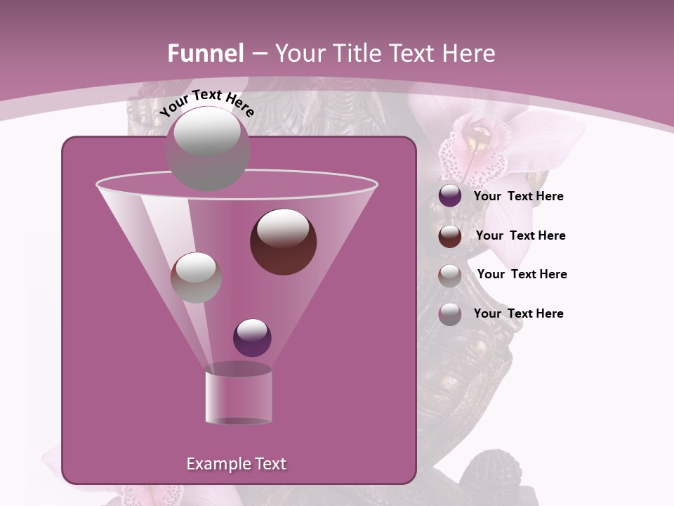 Boudhisme Chine Fleur PowerPoint Template