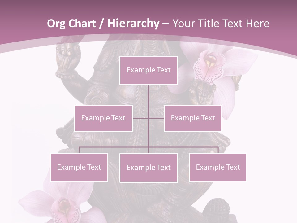 Boudhisme Chine Fleur PowerPoint Template