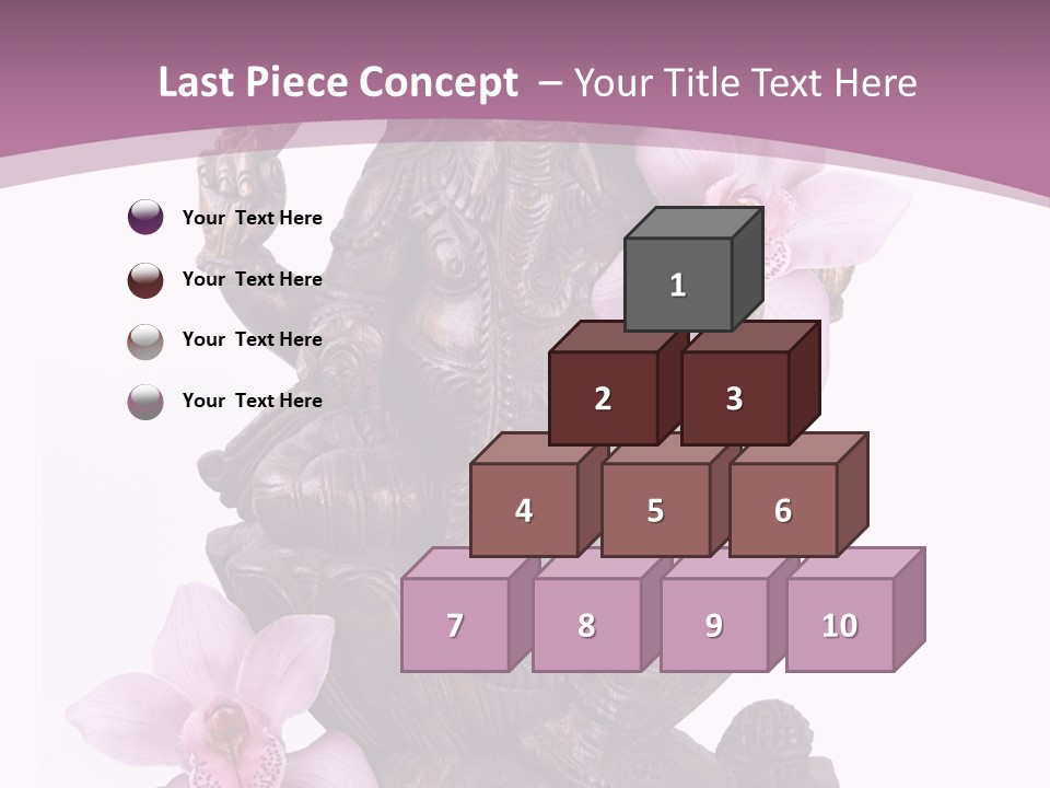 Boudhisme Chine Fleur PowerPoint Template