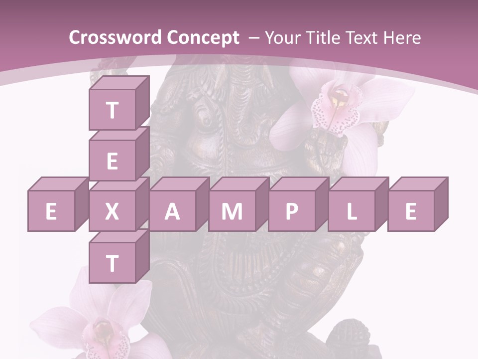 Boudhisme Chine Fleur PowerPoint Template