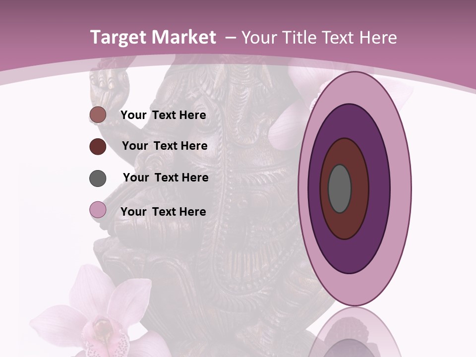 Boudhisme Chine Fleur PowerPoint Template