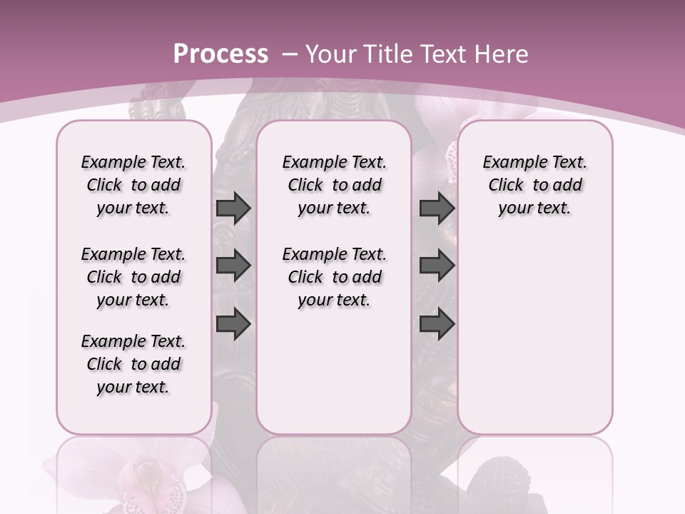 Boudhisme Chine Fleur PowerPoint Template