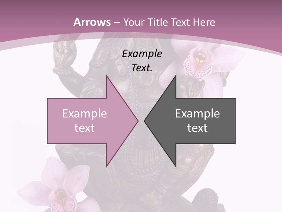 Boudhisme Chine Fleur PowerPoint Template