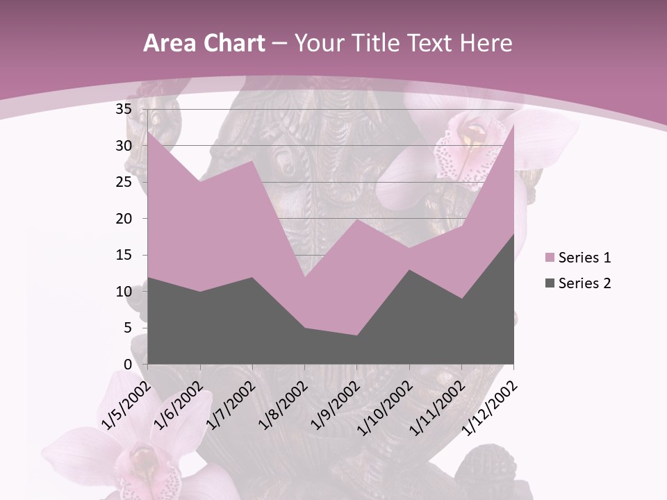 Boudhisme Chine Fleur PowerPoint Template