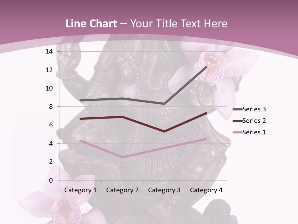 Boudhisme Chine Fleur PowerPoint Template