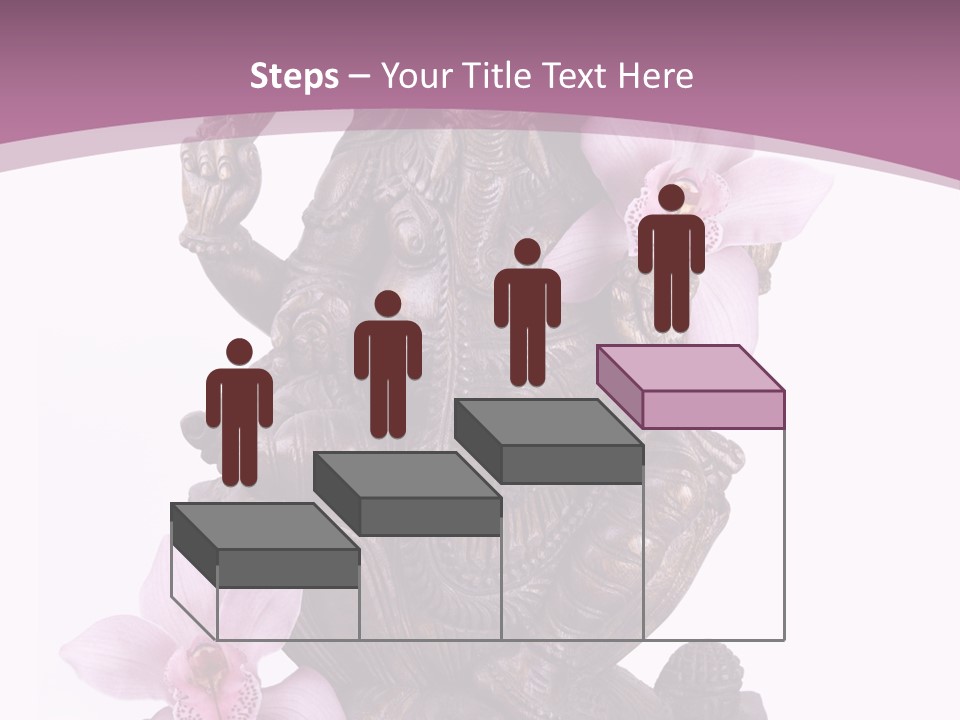 Boudhisme Chine Fleur PowerPoint Template