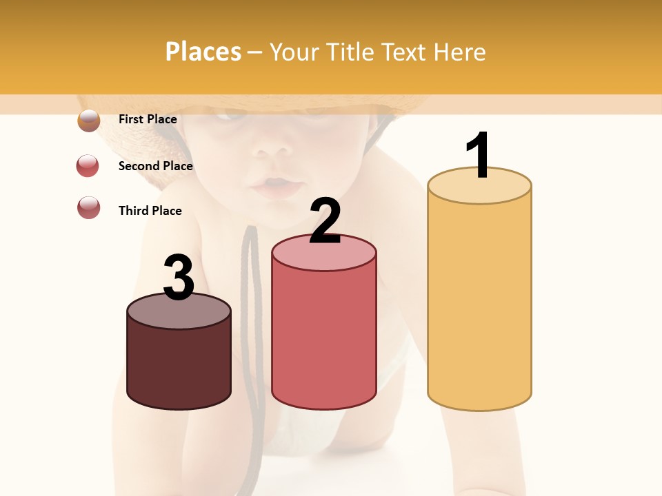 Cowboy European Child PowerPoint Template