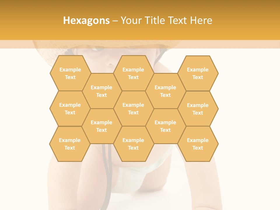 Cowboy European Child PowerPoint Template