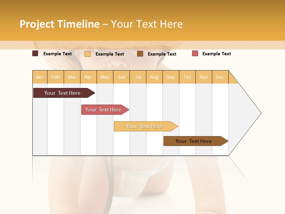 Cowboy European Child PowerPoint Template