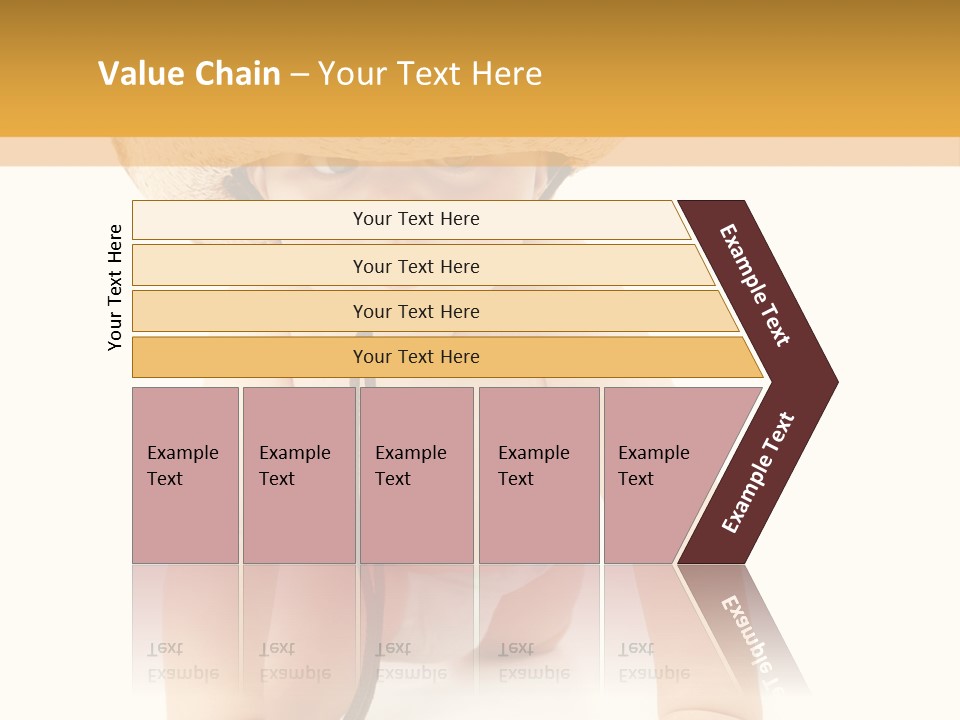 Cowboy European Child PowerPoint Template