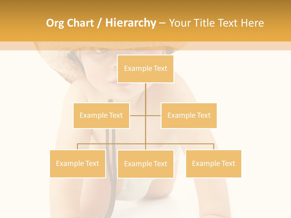 Cowboy European Child PowerPoint Template