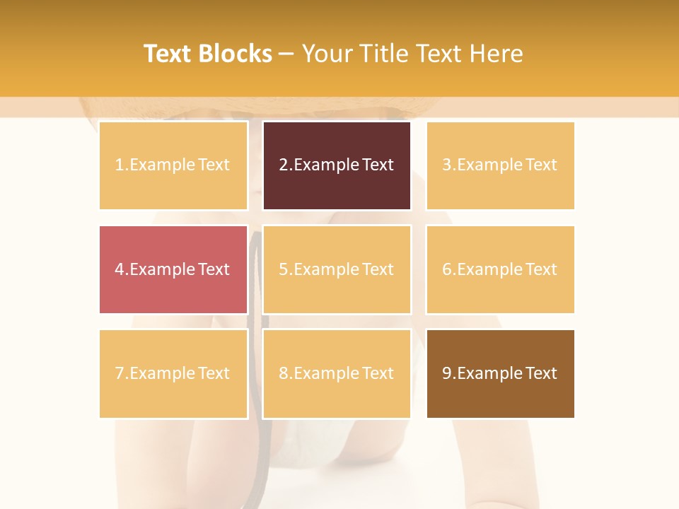 Cowboy European Child PowerPoint Template