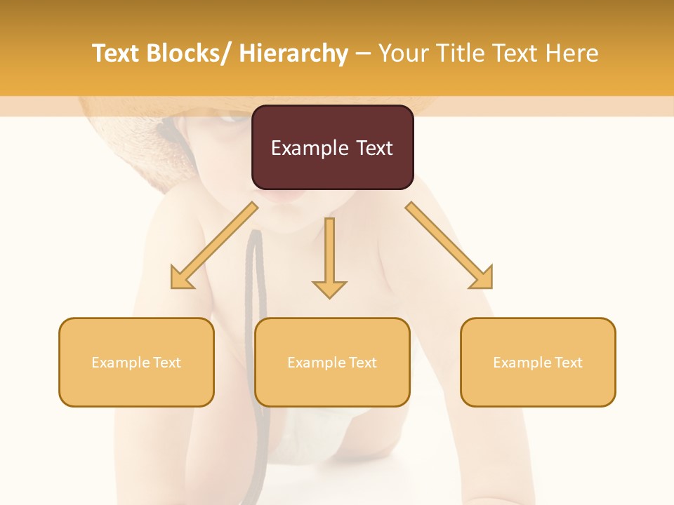 Cowboy European Child PowerPoint Template