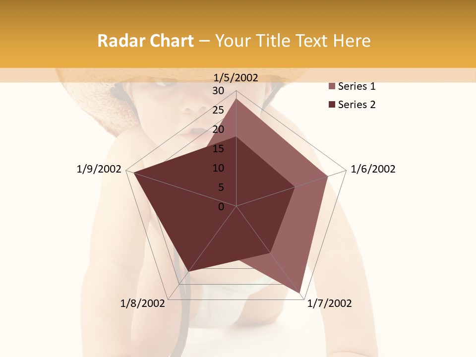 Cowboy European Child PowerPoint Template