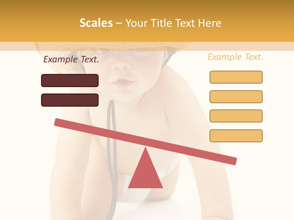 Cowboy European Child PowerPoint Template