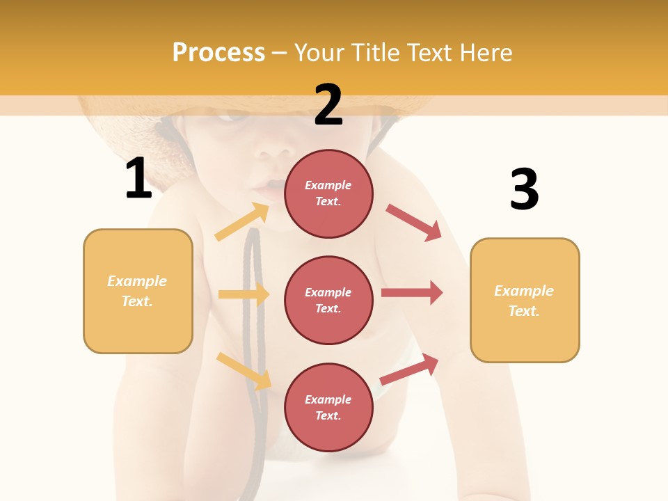 Cowboy European Child PowerPoint Template