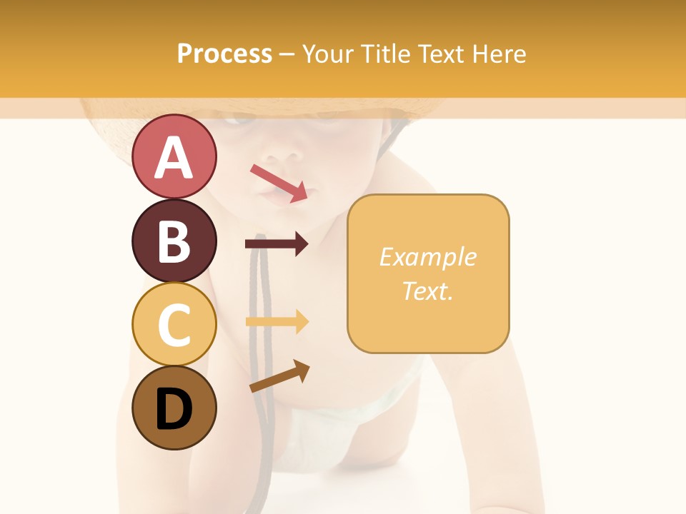 Cowboy European Child PowerPoint Template