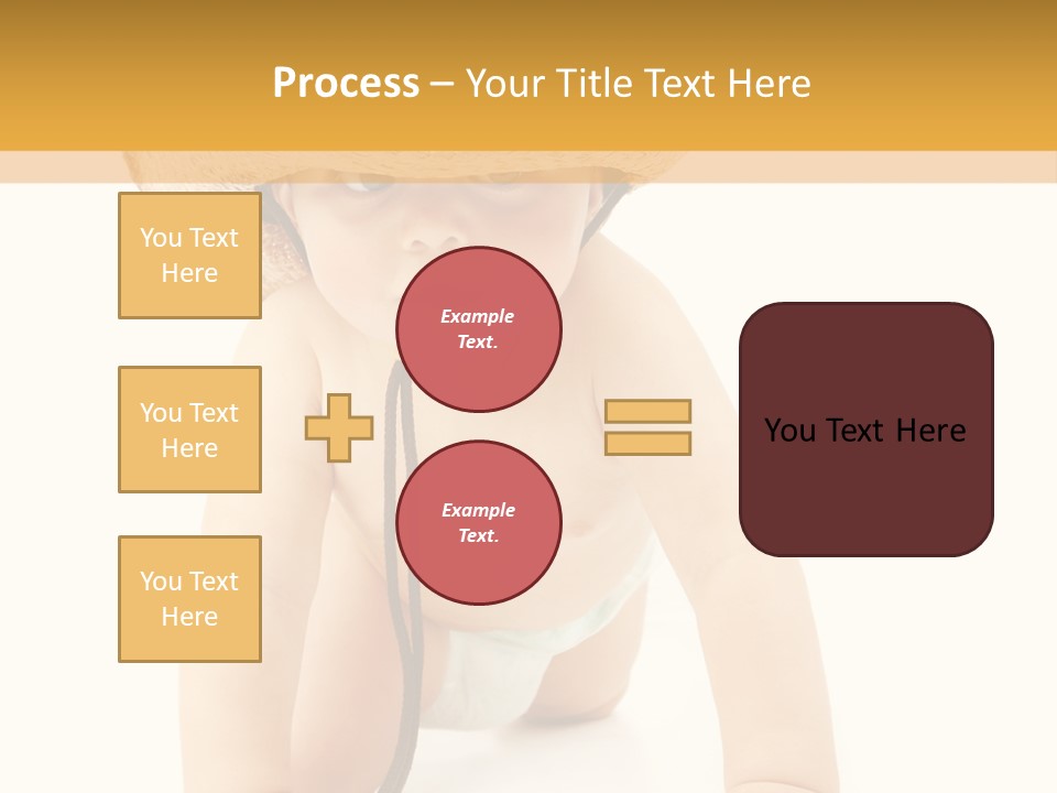 Cowboy European Child PowerPoint Template