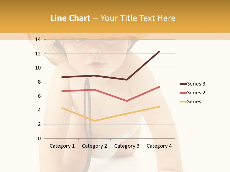 Cowboy European Child PowerPoint Template