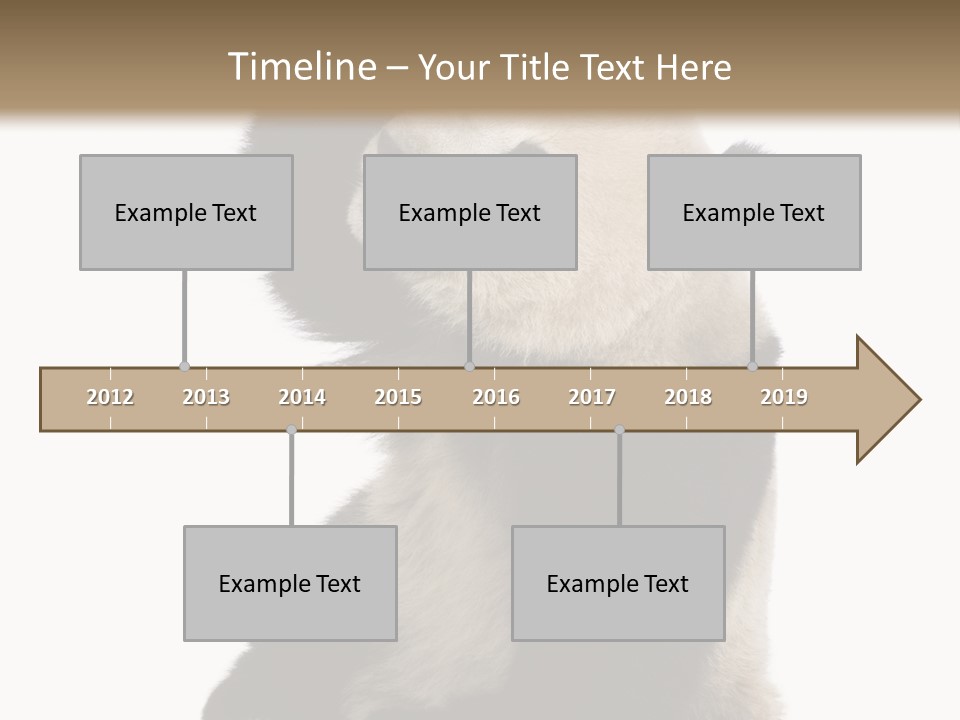 Black Cuddly Seeking PowerPoint Template